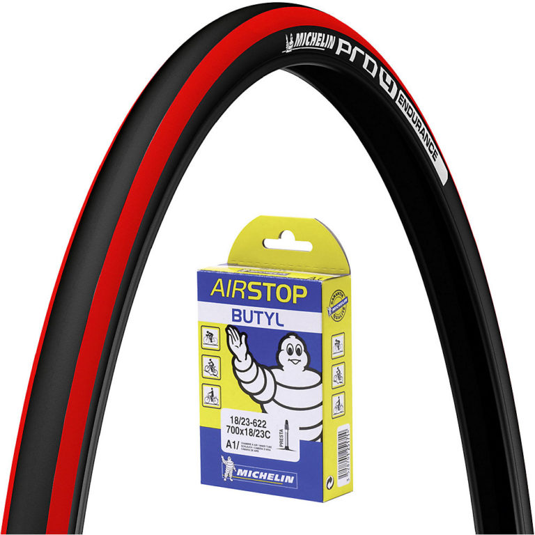Michelin Pro4 Endurance Red 23c Tyre + Tube Reviews