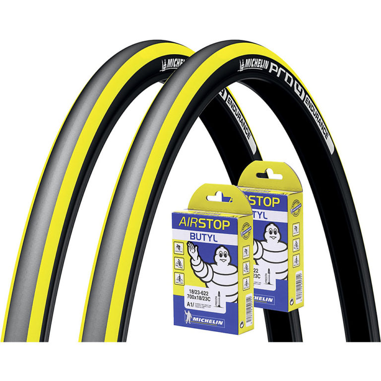 Michelin Pro4 Endurance Yellow 23c Tyres + Tubes Reviews